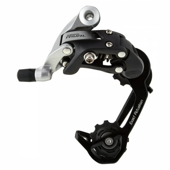 SRAM Rival 22 WiFli Rear Derailleur - 11 Speed, Medium Cage, Black/Silver