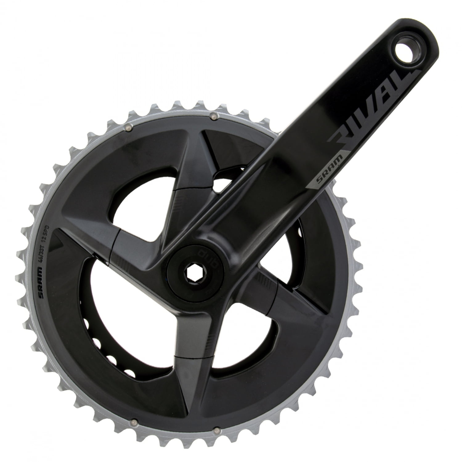 SRAM Rival クランク　44/33T 12S 172.5 Universal Cycles -- Sram Rival AXS DUB Wide D1 Double