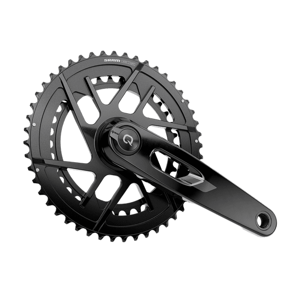 SRAM Rival AXS Power Meter Crankset - 165mm, 12-Speed, 46/33t, 8-Bolt Direct Mount, DUB PM Spindle, Black, E1