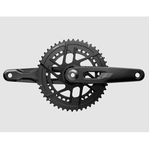 SRAM Rival Crankset - 170mm, 12-Speed, 48/35t, 8-Bolt Direct Mount, DUB Spindle, Black, E1