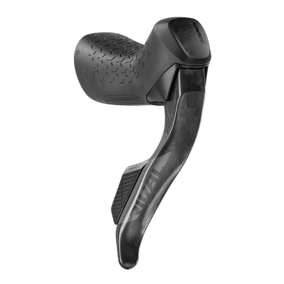 SRAM Rival eTap AXS HRD Shift/Brake Lever and Hydraulic Disc Caliper - Right/Rear, Flat Mount 20mm Offset, 1800mm Hose,