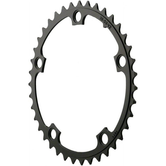SRAM Road 10 Chainring - Black Tooth Count: 39 Chainring BCD: 130