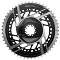 thumbnail image 1 of SRAM Road Chain Ring 46/33T Kit - Non-Power, Red E1, Black/Silver, 1 of 1