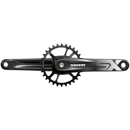 SRAM SX Eagle Crankset - 175mm 12-Speed 32t Direct Mount Power Spline Spindle Interface BLK A1