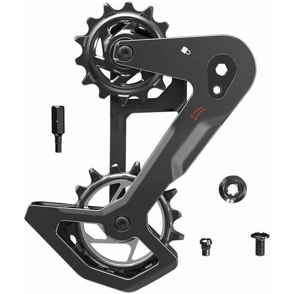 SRAM Eagle T-Type AXS Rear Derailleur Cage Kit - Compatible with all Eagle T-Type Rear Derailleurs, Carbon Cage