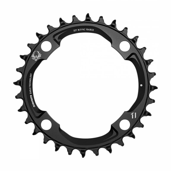 SRAM X-Sync 2 Chainring- Tooth Count: 32 Chainring BCD: 104