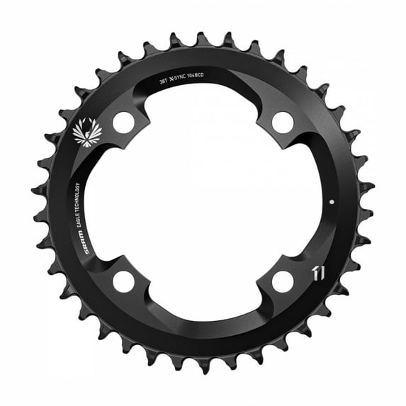 SRAM X-Sync 2 Chainring- Tooth Count: 38 Chainring BCD: 104