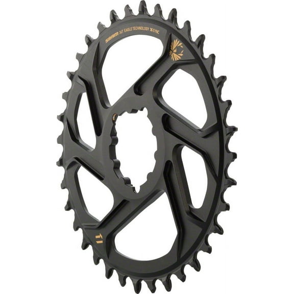 SRAM X-Sync 2 Eagle Direct Mount Chainring 36T Boost 3mm Offset Gold Logo