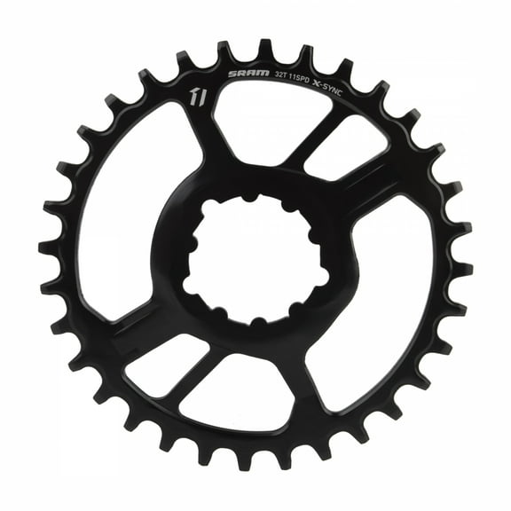 SRAM X-Sync Chainring 32t Direct Mount 10/11-Speed Steel Black Mountain Bike