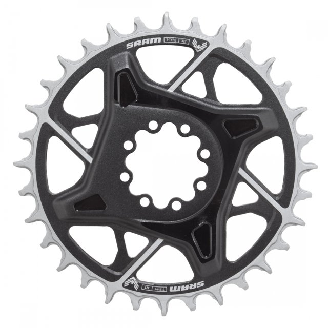 SRAM X0 Eagle T-Type Direct Mount Chainring - 32t, 12-Speed, 8-Bolt ...