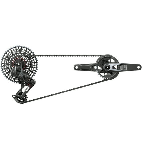 Sram X0 Eagle T-Type V2 AXS DUB Groupset 165x32 Black