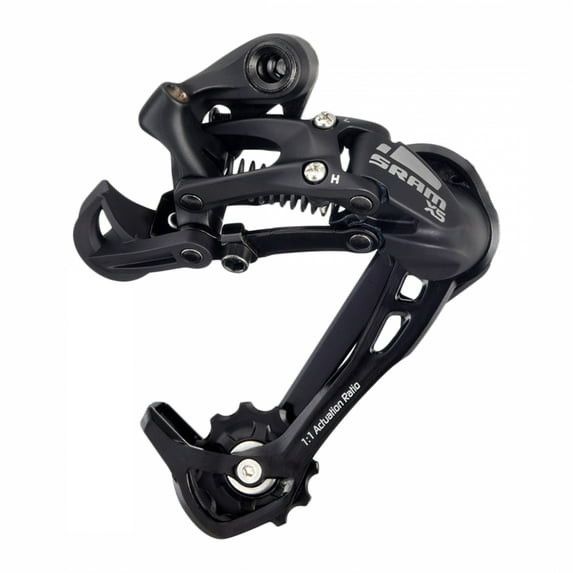 SRAM X5 Rear Derailleur - 9 Speed, Long Cage, Black