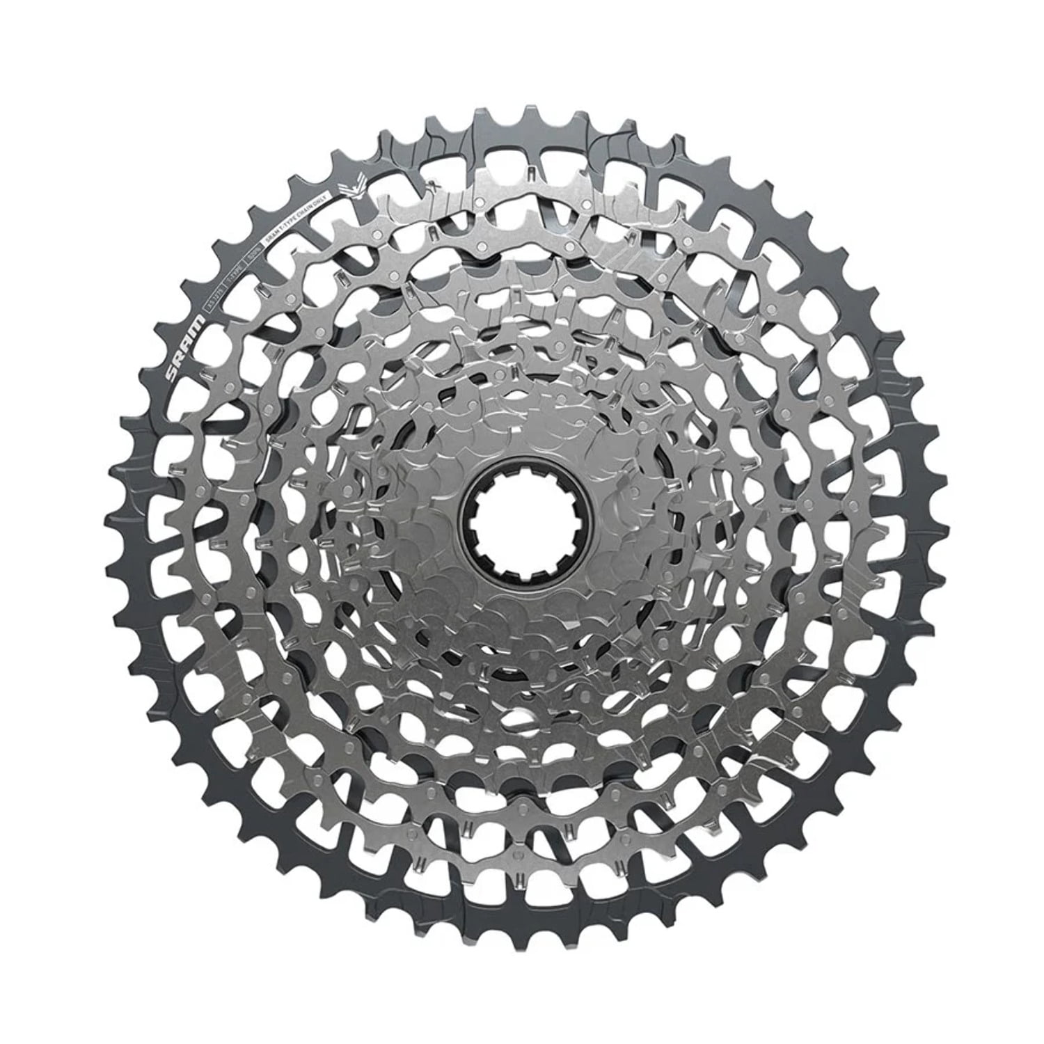 SRAM GX Eagle T-Type XS-1275 Cassette - 12-Speed, 10-52t, For XD