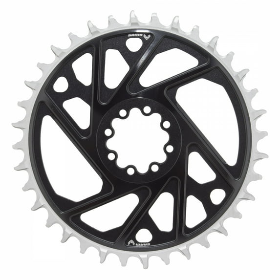 SRAM XX Eagle T-Type Direct Mount Chainring - 36t, 12-Speed, 8-Bolt Direct Mount, 3mm Offset, Aluminum, Black, D1
