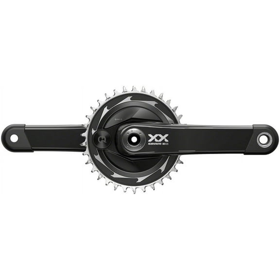 SRAM XX SL Eagle T-Type AXS Power Meter Crankset - 175mm, 12-Speed, 34t Chainring, DM Thread Mount, DUB Spindle