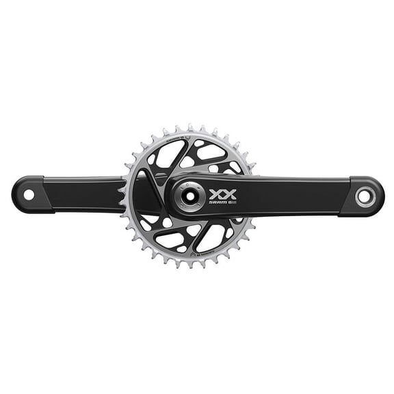 SRAM XX SL Eagle T-Type Crankset, Speed: 12, Spindle: 28.99mm, BCD: Direct Mount, 34, DUB, 175mm, Black, Boost