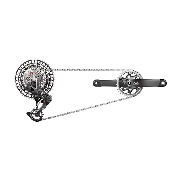 SRAM XX SL T-Type Eagle AXS Groupset 170mm Blk D2
