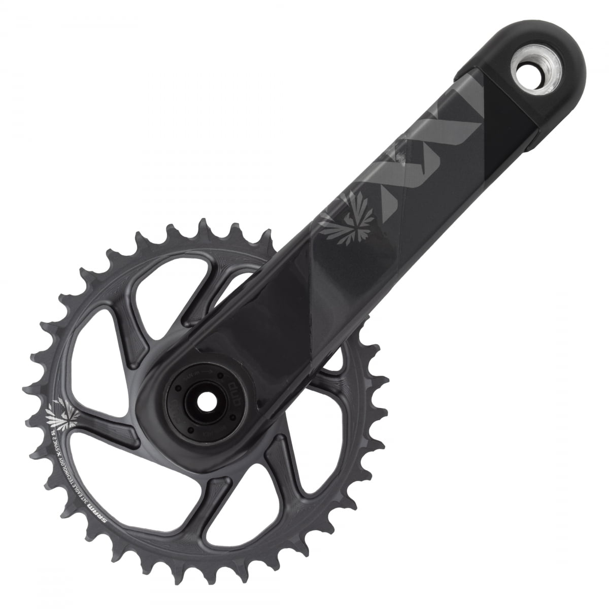SRAM XX1 Eagle Carbon Fat Bike Crankset 175mm 12-Speed 30t DUB