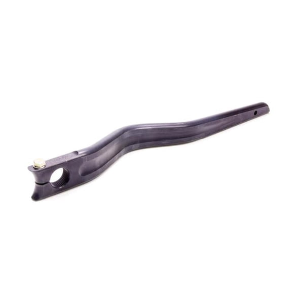 SRC-2115B Aluminum Left Front Torsion Arm - S Bend - Black