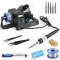 thumbnail image 1 of SREMTCH 100W Digital Display Soldering Iron Station Kit, Auto Sleep, Soldering Iron Station Kit, 1 of 6