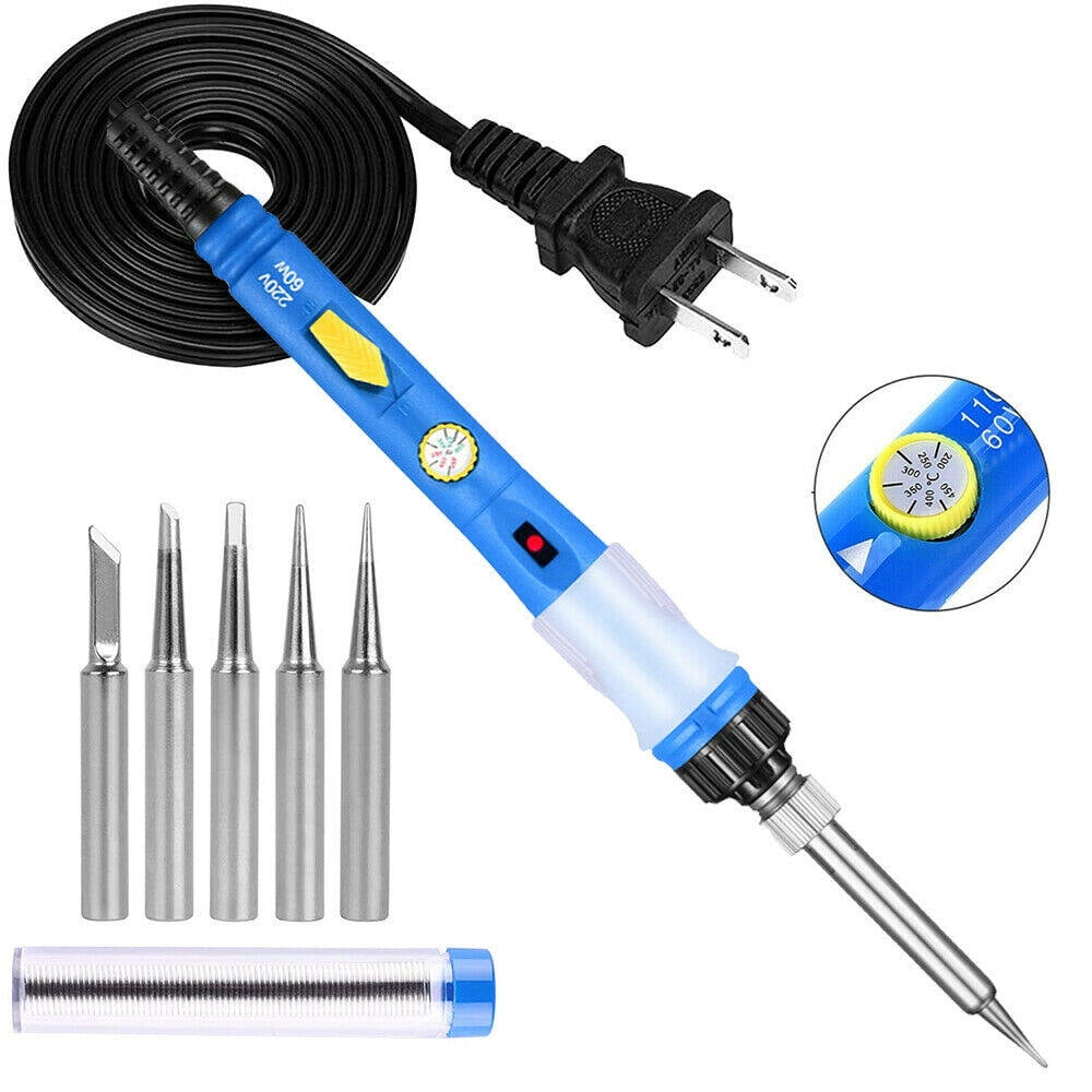 SREMTCH 60W Adjustable Solder Iron Kit, Electrical Electronics Supplies