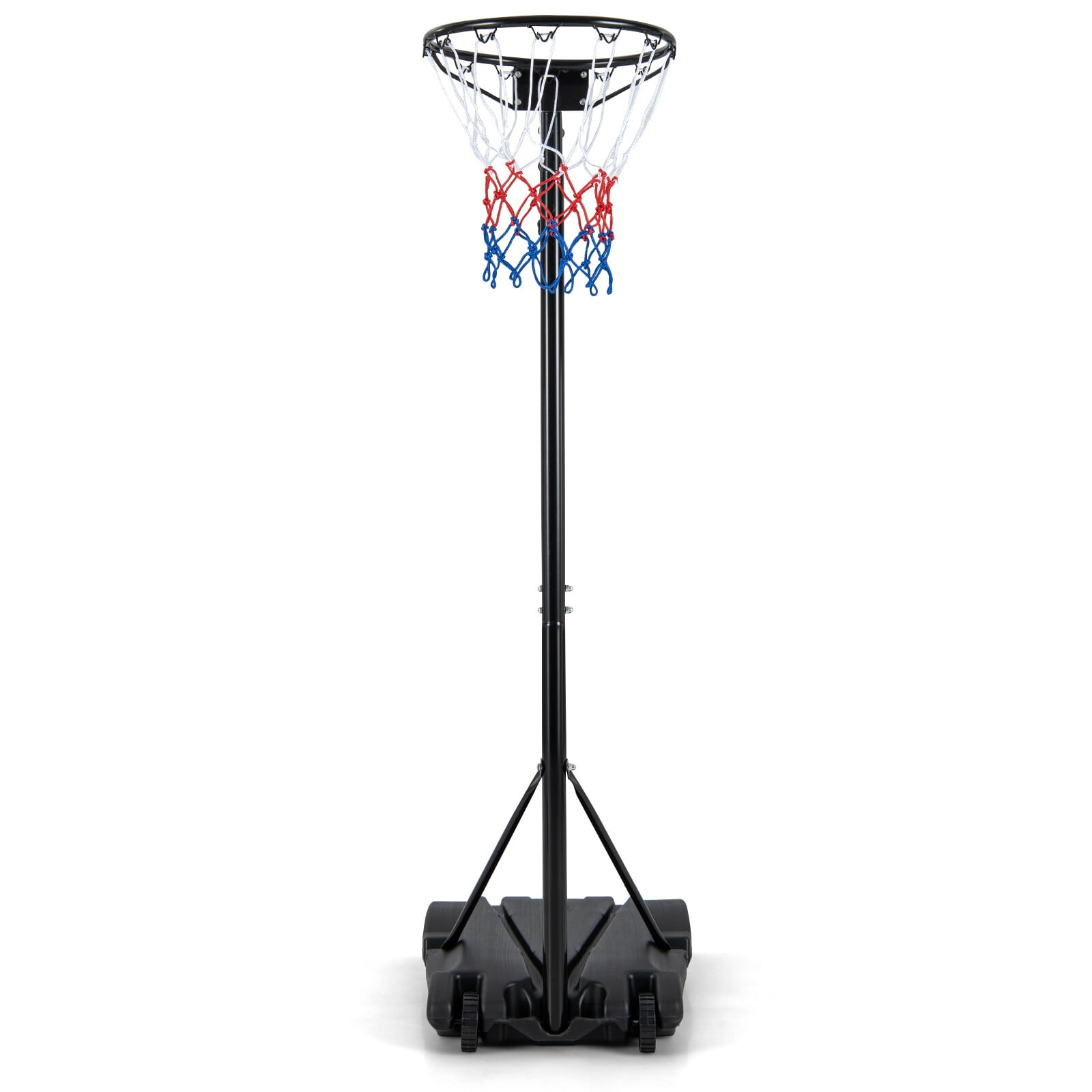 Practice Hoop SRJUYK 8.5-10' Adjustable Basketball Hoop Goal with Fillable Base and ...
