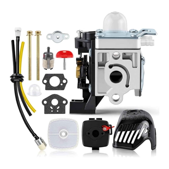SRM 225 Carburetor with Air Filter Case Cover Tune Up Kit Compatible With Echo Trimmer Brushcutter SRM-225 PPF 225 GT 225 PE 225 SHC 225 PAS 225 Replace# A021001690