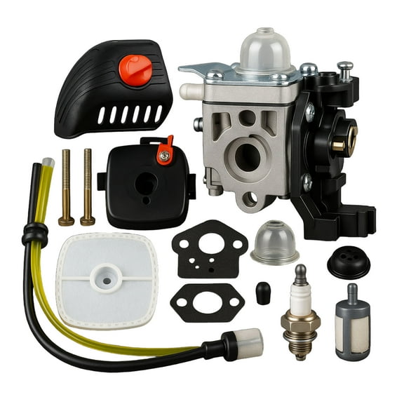 SRM 225 Carburetor for Echo SRM-225 GT 225 PAS 225 PE 225 SHC 225 PPF 225 Trimmer Weedeater with SRM 225 Air Filter Case Cleaner Cover Fuel Line Tune Up Kit