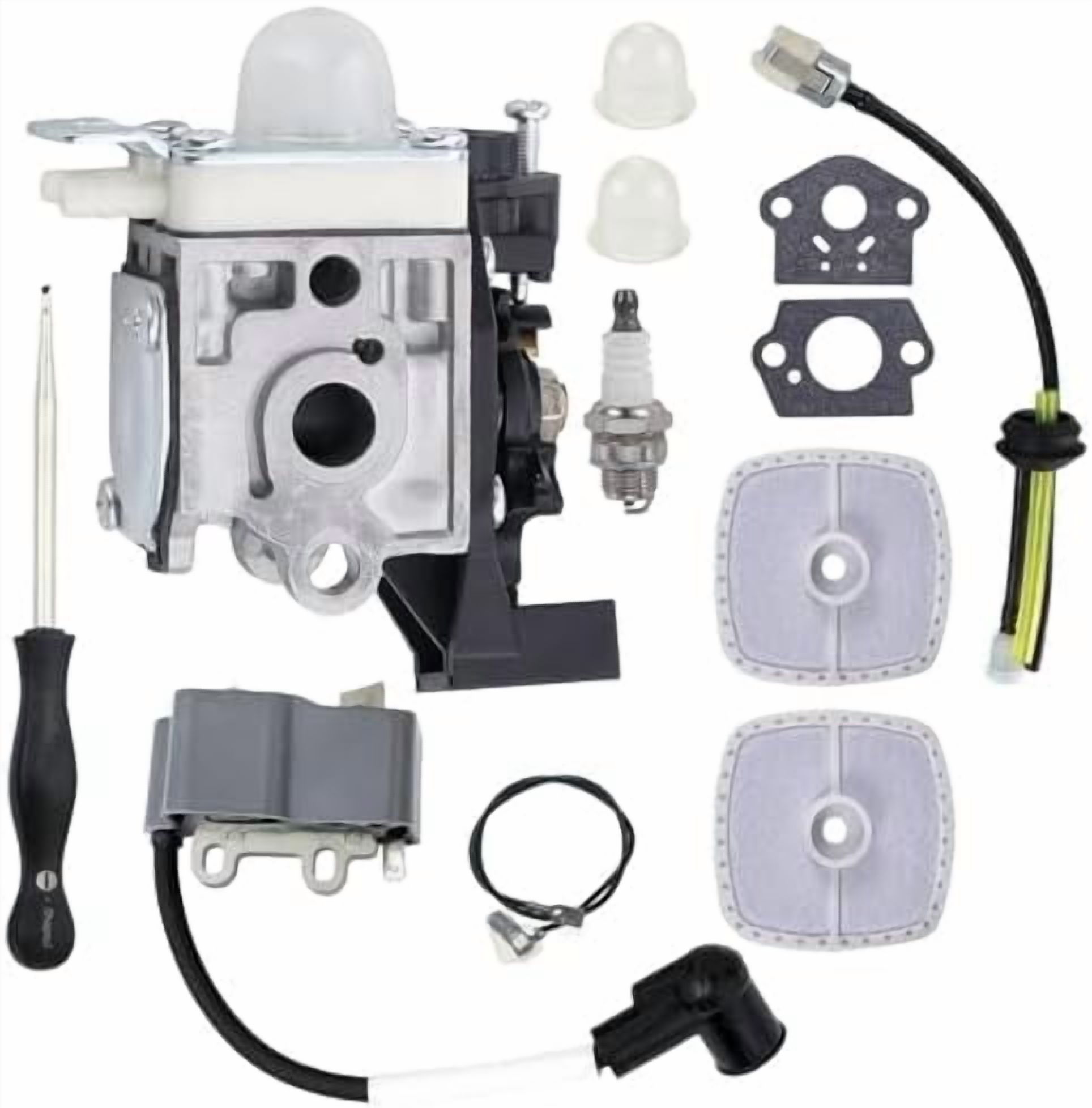 SRM 225 Carburetor Ignition Coil Tune Up Kit for Echo SRM225 SRM-225 ...