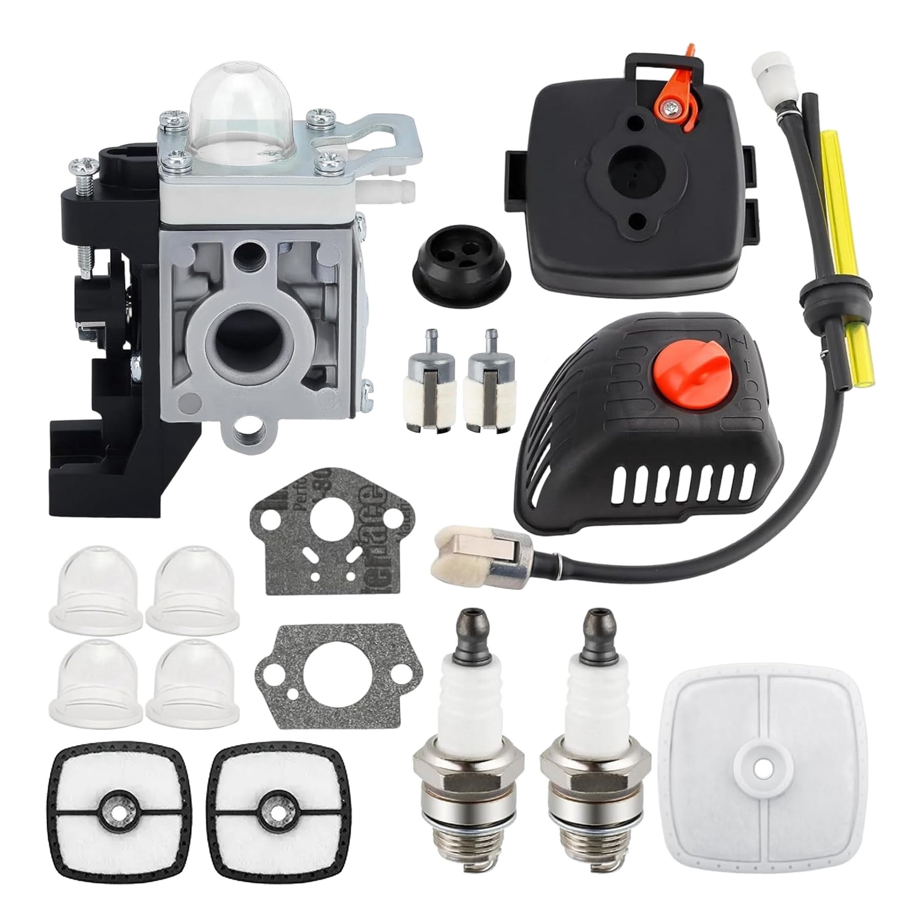 SRM 225 Carburetor Tune Up Kit Compatible with Echo GT225 PE225 PAS-225 ...