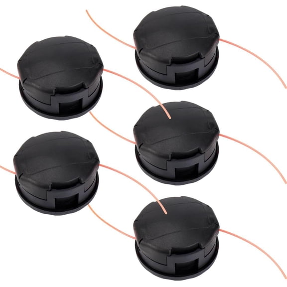 SRM 225 Trimmer Head for Echo Weed Eater SRM225 SRM211 PAS210 PAS211 PAS231 PAS260 PAS265 Speed Feed 400 SRM Series Straight Shaft Bump Head (5 Pack)
