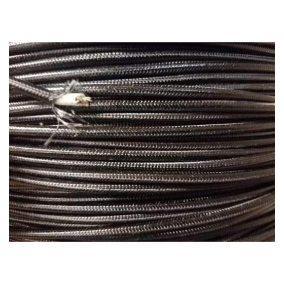 SRML 12 AWG 50 FT Fiber Glass Braid Wire - High Temp Appliance Motor Lead Cable - Electronic Stranded Wire for DIY Projects