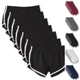 thumbnail image 1 of SROBPTY 7 Packs Womens Yoga Shorts Solid Breathable Summer Pants for Sports Wear, 1 of 5