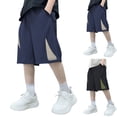 thumbnail image 1 of SROBPTY Boys 5-15 Years Casual Knee Length Shorts, 1 of 5