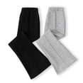 thumbnail image 1 of SROBPTY Girls Summer Pants Solid Elastic Waist Flared Wide Legging for Daily Wear 4-14 Years, 1 of 4