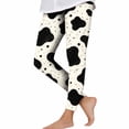 thumbnail image 1 of SROBPTY Kids Girls Pants Print Leggings Basic for Fall Winter, 1 of 4