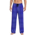 thumbnail image 1 of SROBPTY Mens Pajama Pants Print Drawstring Straight-Leg Sleepwear Long Pants Pocket, 1 of 4