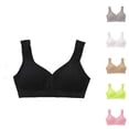 thumbnail image 1 of SROBPTY Plus Size Bras for Women Wireless Breathable Wide Strap Side Breast Control Sports Bra, 1 of 3