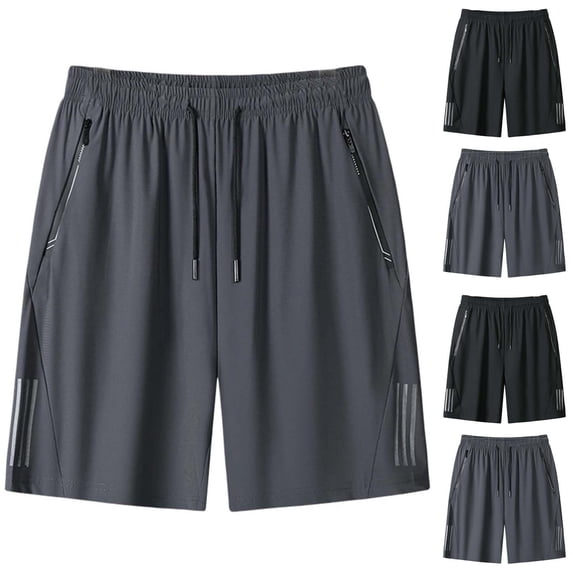 SROBPTY Teen Boys Summer Shorts Solid Loose Pants for 4-15Y