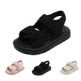 thumbnail image 1 of SROBPTY Toddler Boys Sandals Open Toe Soft Sole Summer Open Toe Flat Shoes for 1-4 Years, 1 of 5