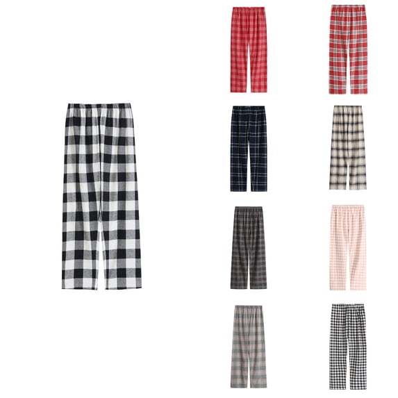 SROBPTY Women Print Casual Pajama Pants Comfortable Loungewear Bottoms Multicolor, XL
