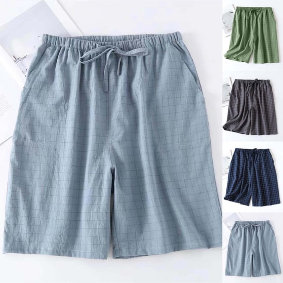 SROBPTY Womens Pajama Shorts Solid Loose Breathable Summer Pants