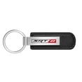 thumbnail image 1 of SRT-8 Logo Black Leather Strap Key Chain Keychain Key-ring for Dodge Jeep RAM, 1 of 5