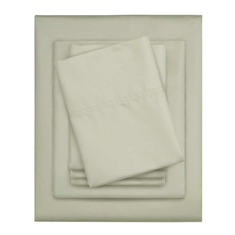 Serta 6-Piece 800 Thread Count Green Cotton Rich Adult Bed Sheet