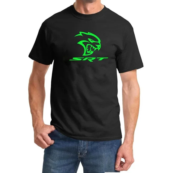 SRT Hellcat Logo Classic Color Outline Design Tshirt NEW Free Ship