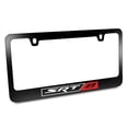 thumbnail image 1 of SRT8 Logo Black Metal License Plate Frame, 1 of 6