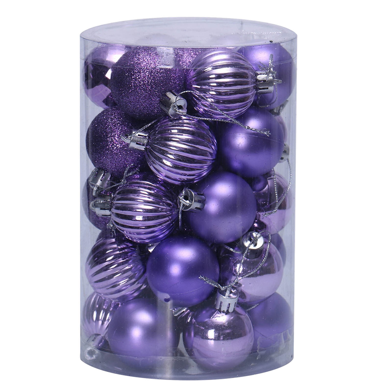 SRUILUO Christmas Balls 34PCS Christmas Tree Balls Ornaments for Xmas