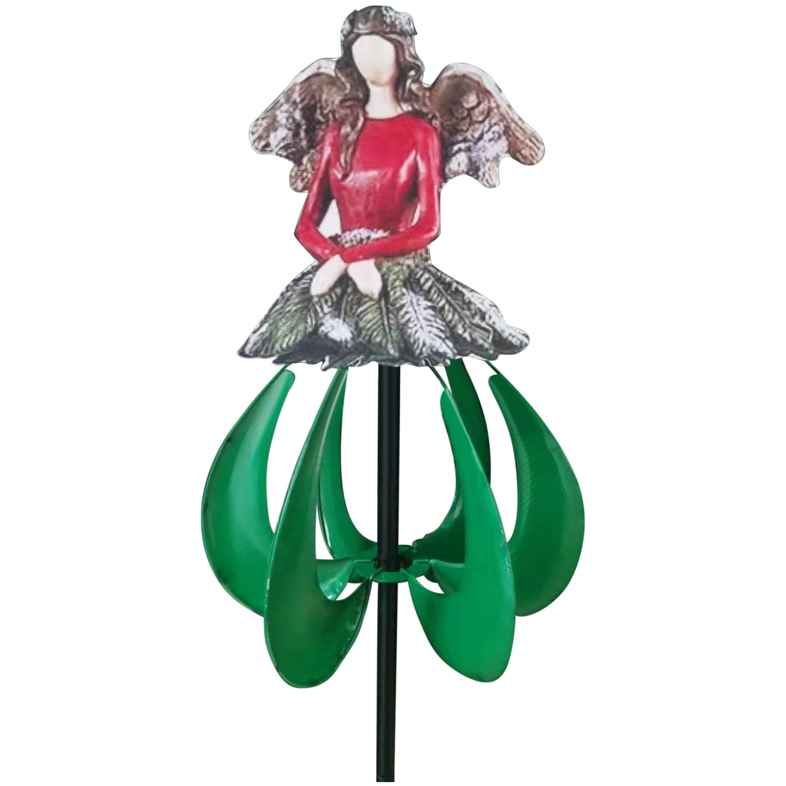 SRUILUO Christmas Ornaments 2023 Christmas Windmill Outdoor Metal