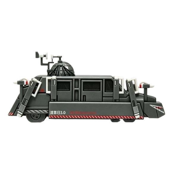 SRV Dominator 3 Storm Chaser Vehicle High-End Collectible Model, Deployable Spikes & Rolling Wheels, Tornado Research Truck Display Hand Figure for Collection & Gift