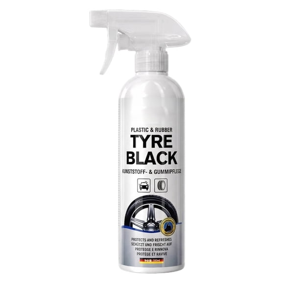 SRVOG 2026 New Plastics & Rubber Tyre Shine & Protector Spray, Tire Spray Trim Plastic Restorer for Car, Wheel Cleaner Car Detailing Spray